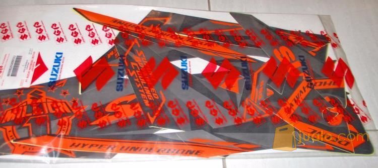 Stiker Body / Striping Satria FU 150, Suzuki Genuine Parts, Special Edition 1 Million
