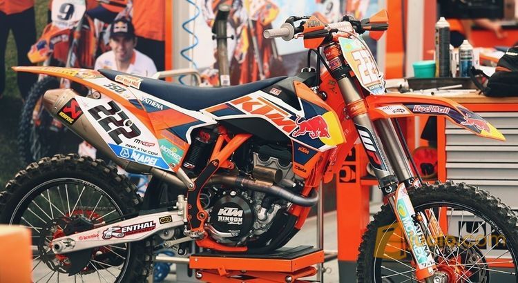MOTOR TRAIL KTM 350 CC