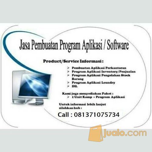 JASA PEMBUATAN PROGRAM / APLIKASI