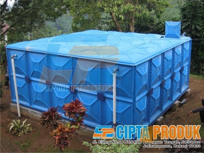 Roof Tank / Tangki Panel, Tangki Air, Fiberglass Tank Awet