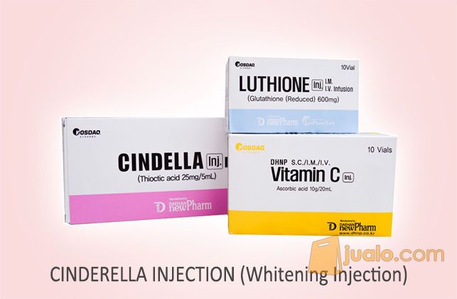 Cindella 600mg Infus Whitening, Pemutih Badan Paling Ampuh