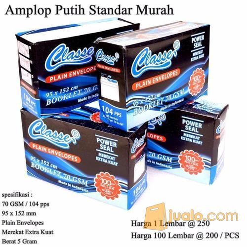 Amplop Putih Standar Isi 4