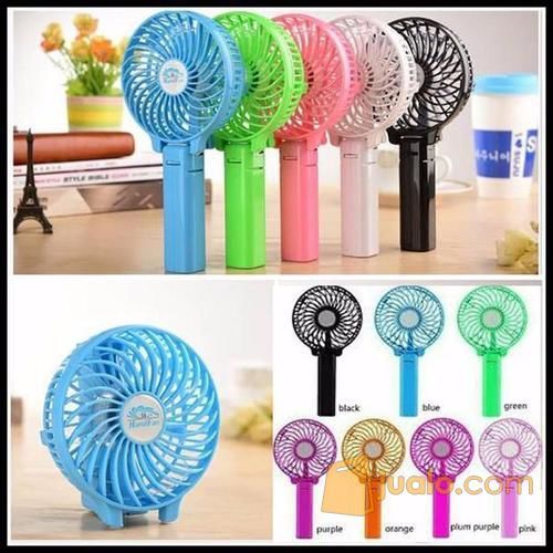 Kipas Angin Mini Lipat Handy Mini Fan Portable Genggam Pegang Tangan Hemat Energi Murah Unik