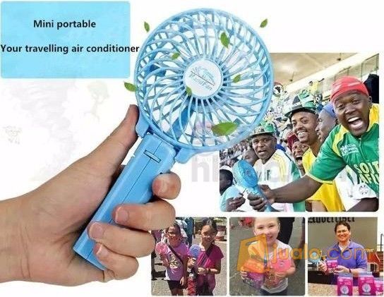 Kipas Angin Mini Lipat Handy Mini Fan Portable Genggam Pegang Tangan Hemat Energi Murah Unik