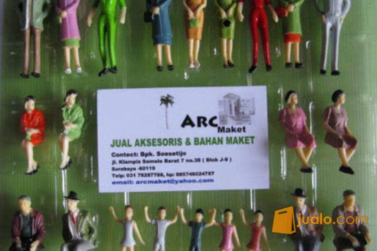 BAHAN & AKSESORIS MAKET ARSITEKTUR/DESAIN INTERIOR/DIORAMA