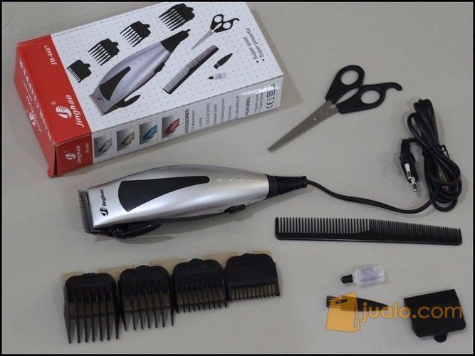 Alat Cukur Rambut Elektrik Jinghao 4607 Hair Clipper Electric Peralatan Salon Mesin Potong Murah