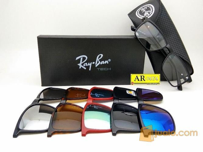 Frame Kacamata Minus RB Clip-On 5 Lensa Kacamata Terbaru