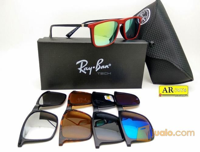 Frame Kacamata Minus RB Clip-On 5 Lensa Kacamata Terbaru