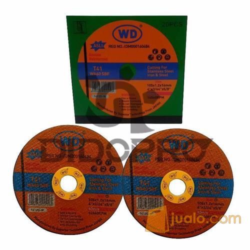 Batu Resibon Gerinda Gurinda Potong Besi Mata Cutting Wheel WD 4 X 1