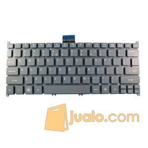 Keyboard Acer Aspire S3 S3-951 V5-171 S5-391 US - Gray