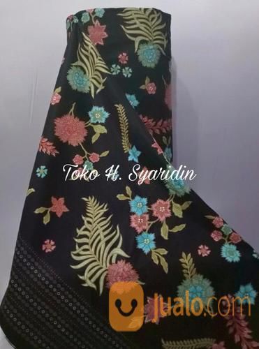 Bahan Batik Katun Per Meter / Kain Batik Motif Bunga / Batik Meteran