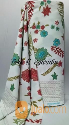 Bahan Batik Katun Per Meter / Kain Batik Motif Bunga / Batik Meteran
