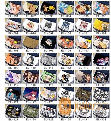 STIKER MOBIL KAP MESIN COLLECTION