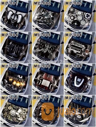 STIKER MOBIL KAP MESIN COLLECTION