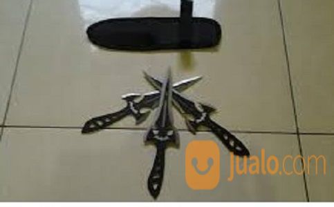 Verified Seller Pisau Lempar Model Batman Isi 3 Kunai Antik Unik