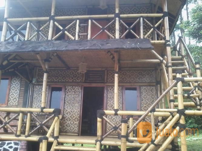 Rumah Bambu & Saung Bambu Murah