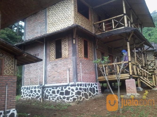 Rumah Bambu & Saung Bambu Murah