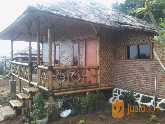 Rumah Bambu & Saung Bambu Murah