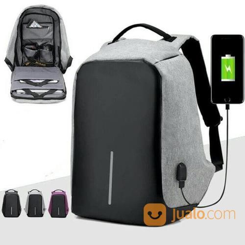Tas Ransel Laptop Backpack Anti Maling Anti Air Anti Theft