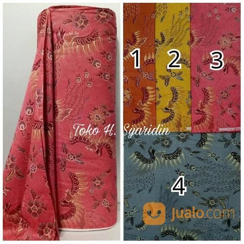 Bahan Batik Katun Per Meter / Kain Batik Motif Burung / Batik Meteran