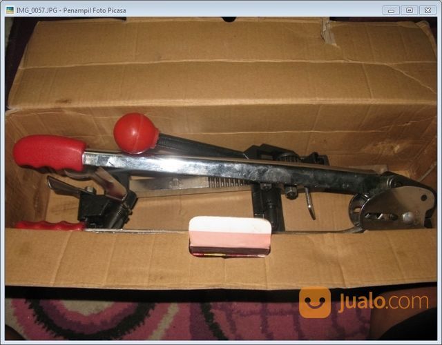 Mesin Packing Manual Untuk Peti Kayu Dan Kardus