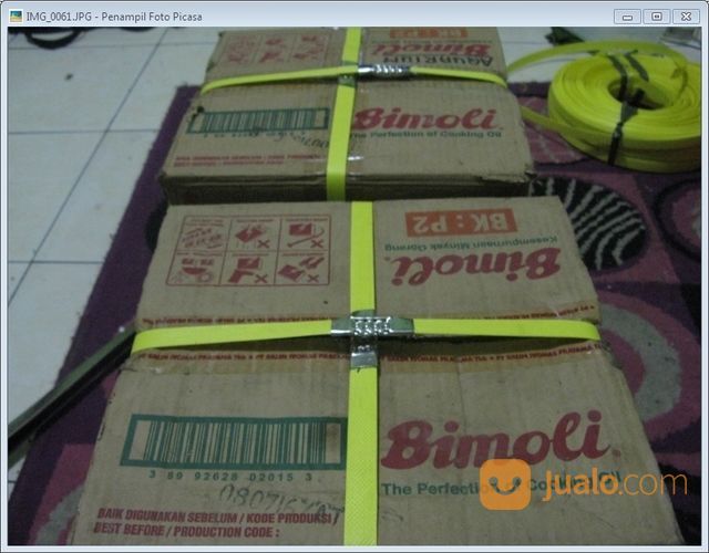 Mesin Packing Manual Untuk Peti Kayu Dan Kardus