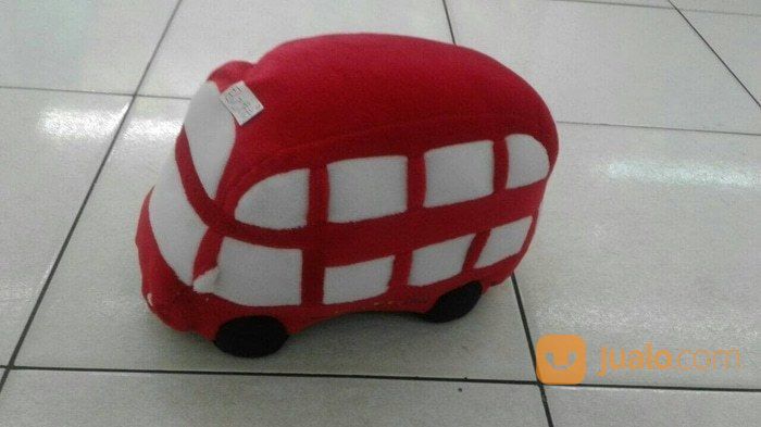 Bantal / Boneka Mobil Mobilan Miniatur Bis/Bus Om Telolet Om SNI Empuk