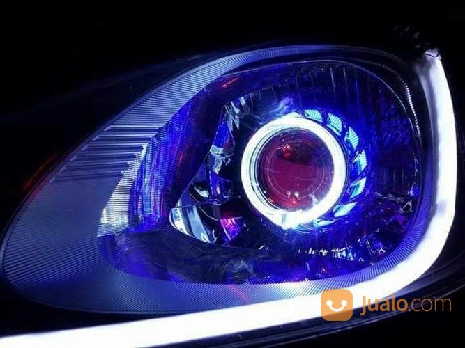 Aksesoris Eksterior Mobil Variasi Modif Lampu Depan Mobil HID Projie