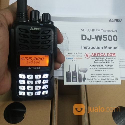 HT ALINCO DJ W500 DUALBAND MURAH