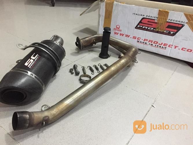 Knalpot SC Project For Ninja 250/ Z250 Asli Italy