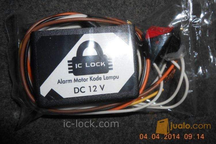 Alarm Motor IC Lock Sandi Lampu Unik Tipe 1L