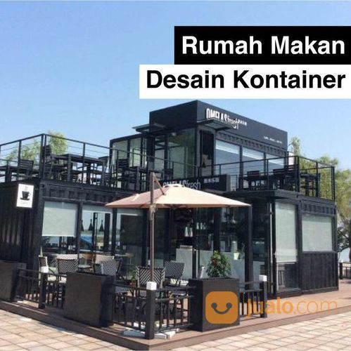Pembuatan Booth Kontainer Unik Modern