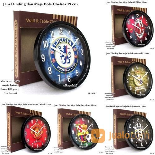 Jam Dinding Jam Meja Fans Club Bola - BARCELONA