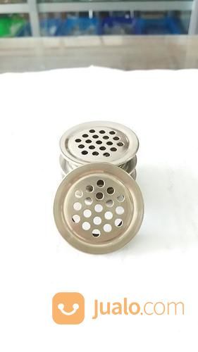 Lubang Hawa/Saringan Hawa/Lubang Angin/Lubang Ventilator/Air Vent Model Bulat Stainless 35mm