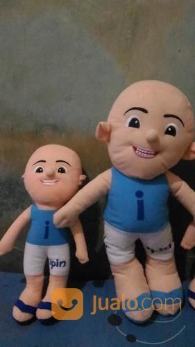 Boneka Tokoh Kartun Malaysia Anak Kecil Lucu Ipin Upin Ukurn Besar SNI