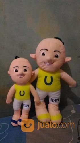 Boneka Tokoh Kartun Malaysia Anak Kecil Lucu Ipin Upin Ukurn Besar SNI