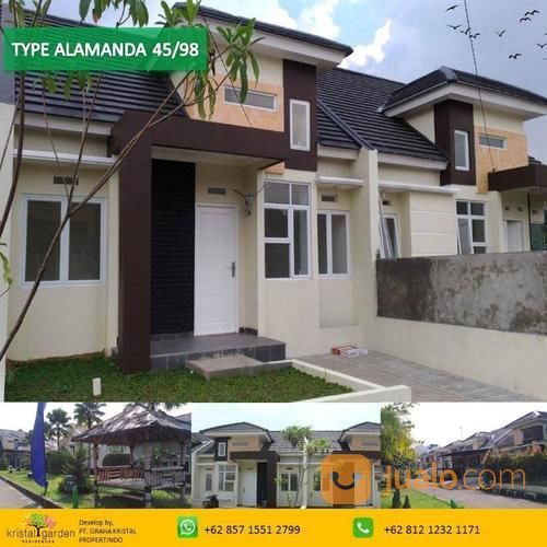 Free KPR DP 0% Rumah Idaman Kristal Garden Cibinong Dekat Tol & Stasiun KRL