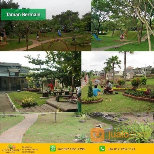 Free KPR DP 0% Rumah Idaman Kristal Garden Cibinong Dekat Tol & Stasiun KRL