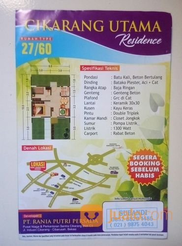 Perumahan Cikarang Utama Residence / CUR