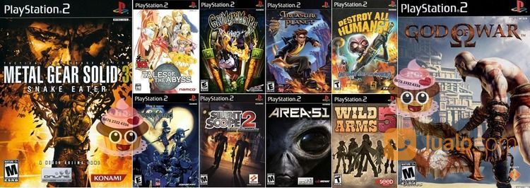 Kaset Game Playstation 2 PS2 Murah 8RB