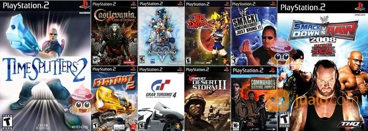 Kaset Game Playstation 2 PS2 Murah 8RB