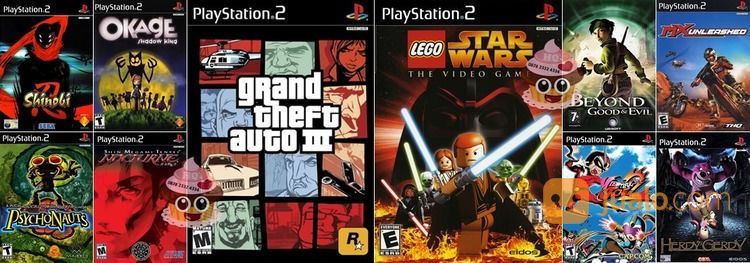 Kaset Game Playstation 2 PS2 Murah 8RB
