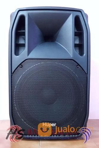 HUPER AK15A Active Speaker - HITAM ( Harga 1 Pasang / Pair = 2 Unit )