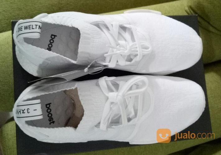 Sneakers ADIDAS NMD R1 PK Triple White JAPAN Text Original RARE Item
