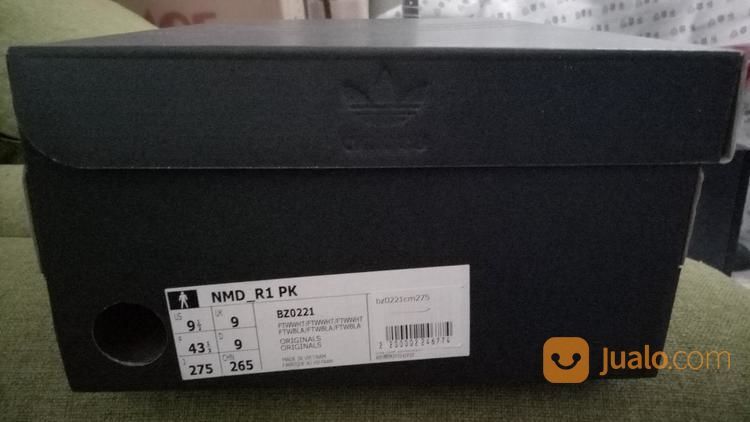 Sneakers ADIDAS NMD R1 PK Triple White JAPAN Text Original RARE Item