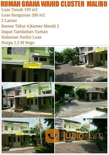 Rumah Graha Wahid Cluster Malibu