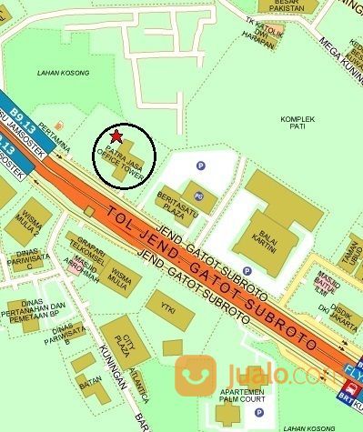 DISEWA, RUANGKANTOR, LUAS 120 - 232 Sqm, Di GEDUNG PATRAJASA, Gatot Subroto