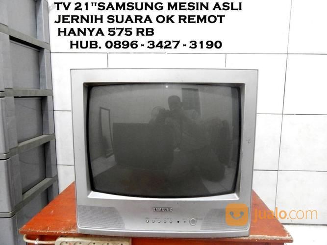 Samsung Tv 21" Mesin Asli Layar Sehat Remot Katapang SoREANG