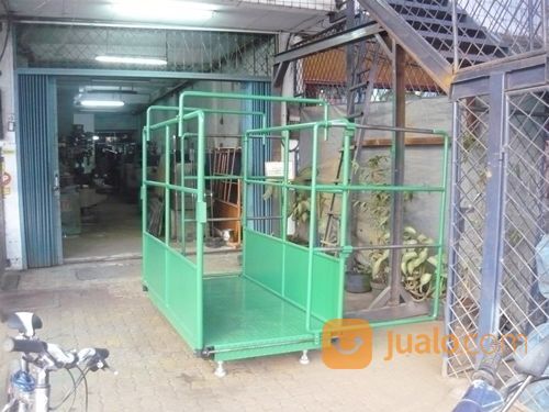 Timbangan Sapi Digital Dengan Kerangkeng Kap.1 TON - Timbangan Hewan Ternak Digital - Warna Hijau