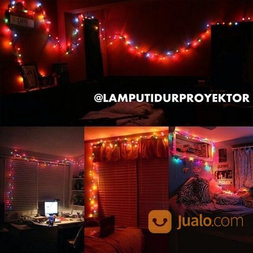 Lampu Tumblr Warna Warni / Tumblr Lamp Rainbow